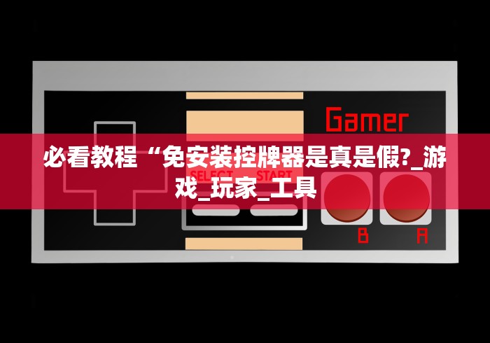 必看教程“免安装控牌器是真是假?_游戏_玩家_工具