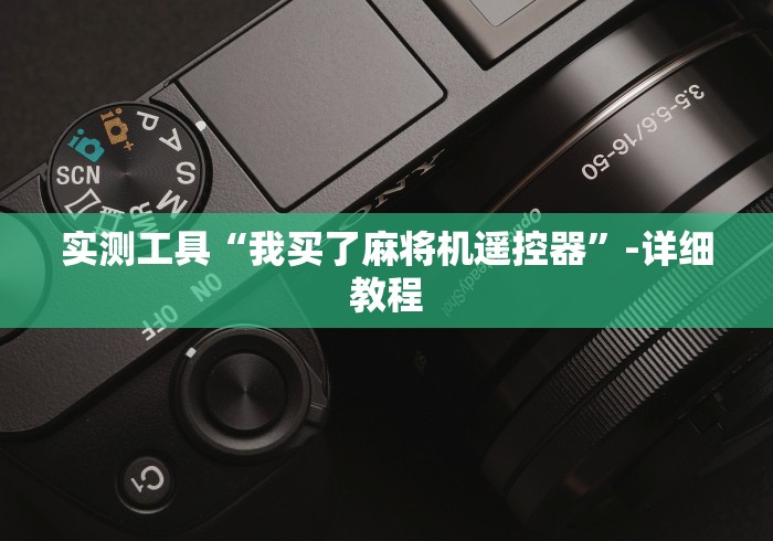 实测工具“我买了麻将机遥控器”-详细教程 实测工具“我买了麻将机遥控器”-详细教程
