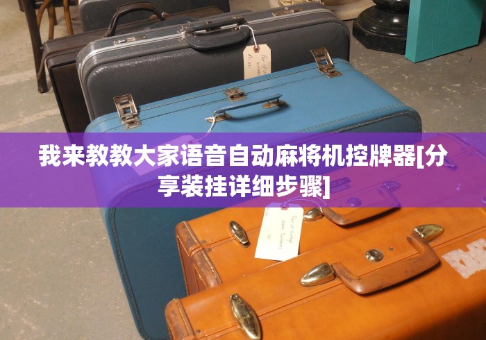 我来教教大家语音自动麻将机控牌器[分享装挂详细步骤]