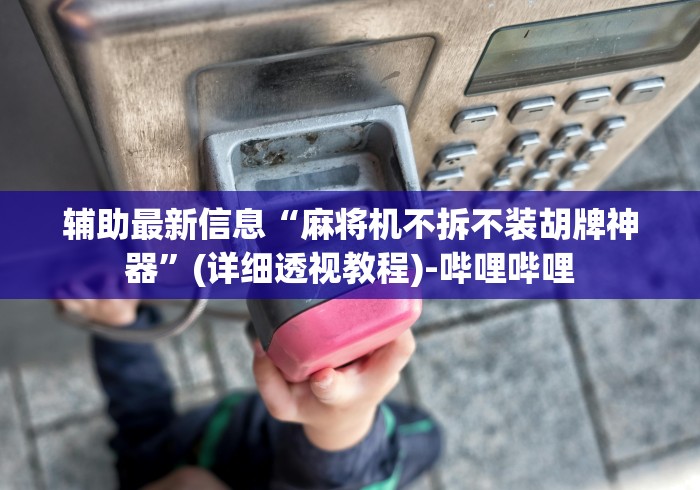 辅助最新信息“麻将机不拆不装胡牌神器”(详细透视教程)-哔哩哔哩