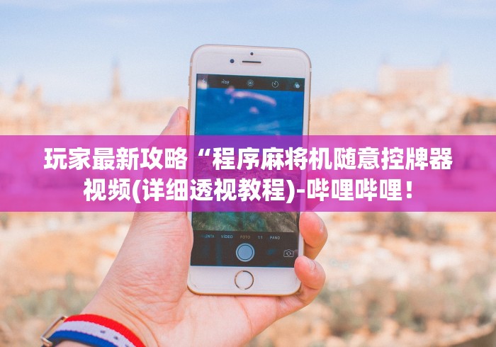 推荐八款!有没有解麻将机遥控器”(透视)遥控详细教程