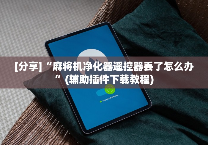 [分享]“麻将机净化器遥控器丢了怎么办”(辅助插件下载教程)