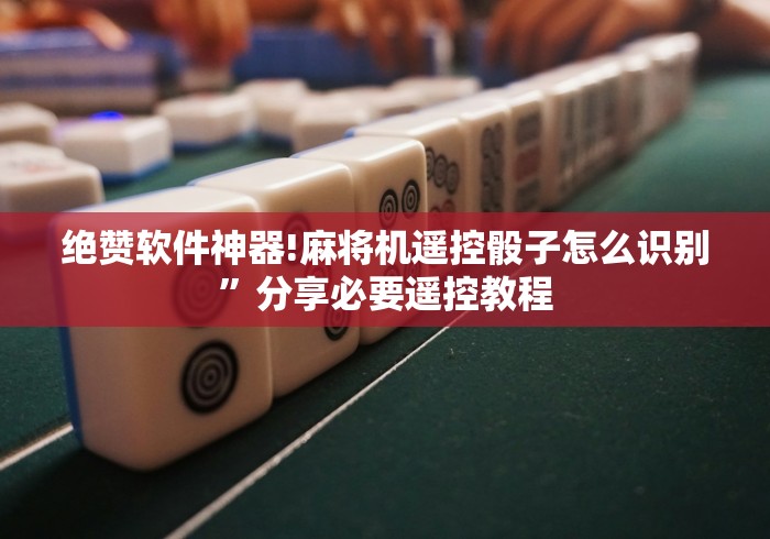 【终于出现】“打牌赢钱麻将机遥控器”(专用神器)