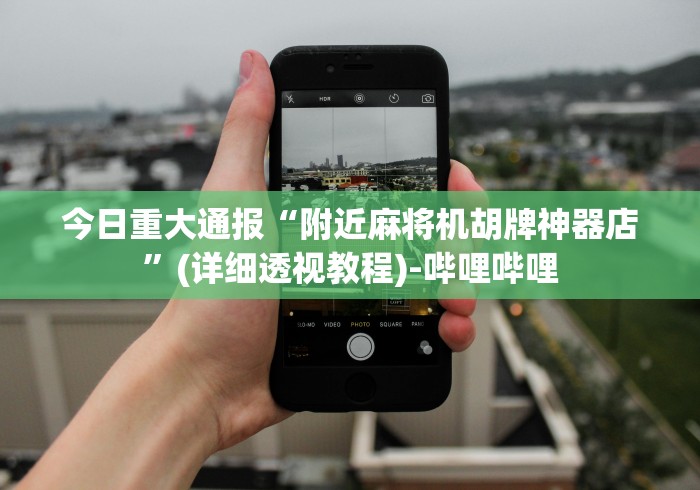 今日重大通报“附近麻将机胡牌神器店”(详细透视教程)-哔哩哔哩
