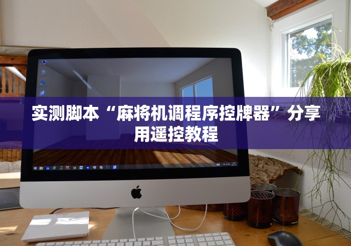 实测脚本“麻将机调程序控牌器”分享用遥控教程