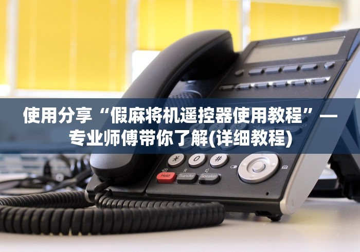 使用分享“假麻将机遥控器使用教程”—专业师傅带你了解(详细教程)