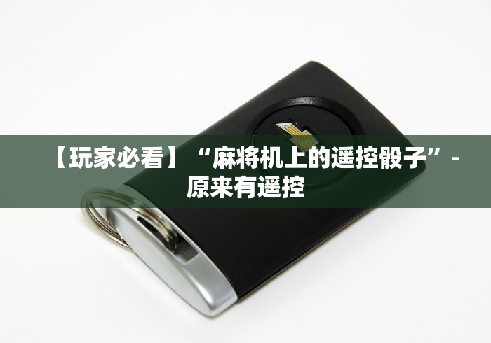 【玩家必看】“麻将机上的遥控骰子”-原来有遥控 【玩家必看】“麻将机上的遥控骰子”-原来有遥控