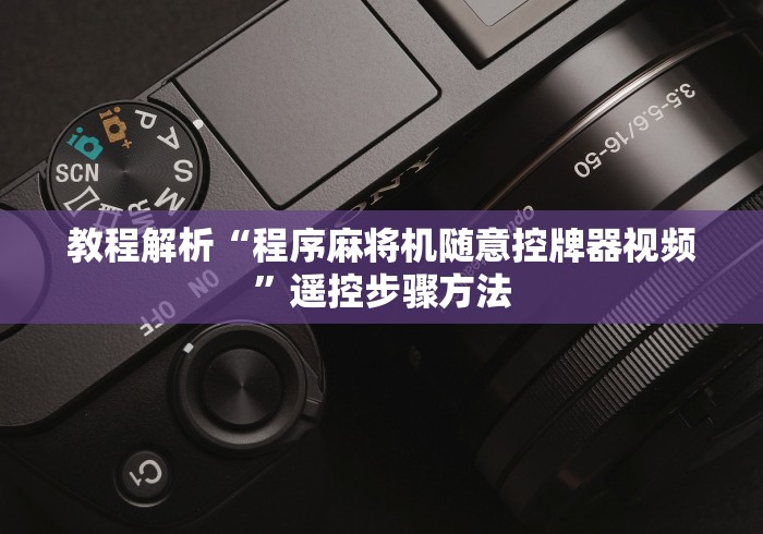 教程解析“程序麻将机随意控牌器视频”遥控步骤方法 教程解析“程序麻将机随意控牌器视频”遥控步骤方法