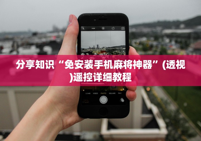 分享知识“免安装手机麻将神器”(透视)遥控详细教程