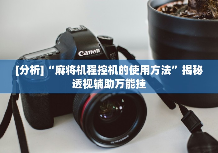 [分析]“麻将机程控机的使用方法”揭秘透视辅助万能挂