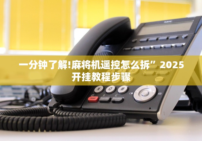 一分钟了解!麻将机遥控怎么拆”2025开挂教程步骤 一分钟了解!麻将机遥控怎么拆”2025开挂教程步骤