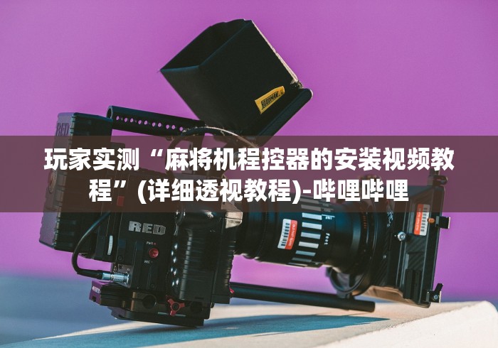 玩家实测“麻将机程控器的安装视频教程”(详细透视教程)-哔哩哔哩