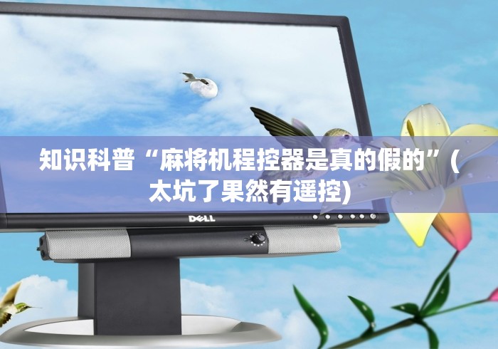 知识科普“麻将机程控器是真的假的”(太坑了果然有遥控)